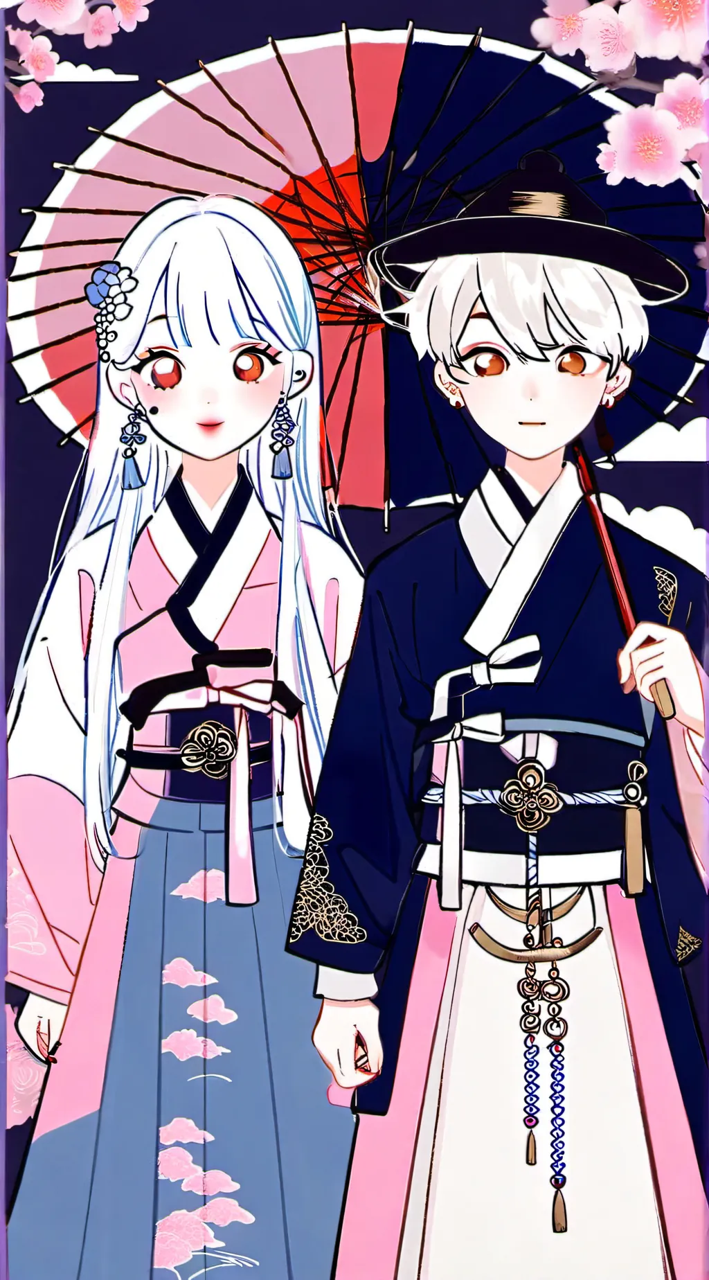 ai character: Li-shu&Lin-Hu background