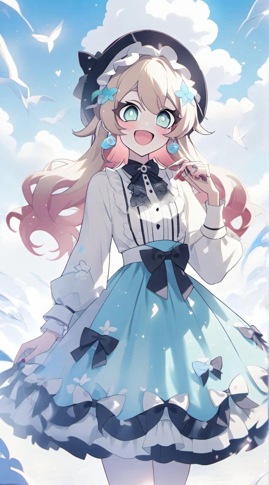 ai character: Aria background