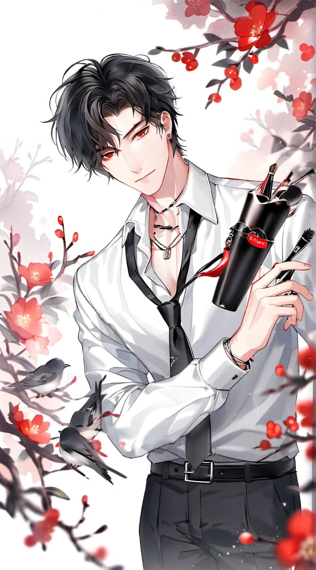 ai character: Leon background