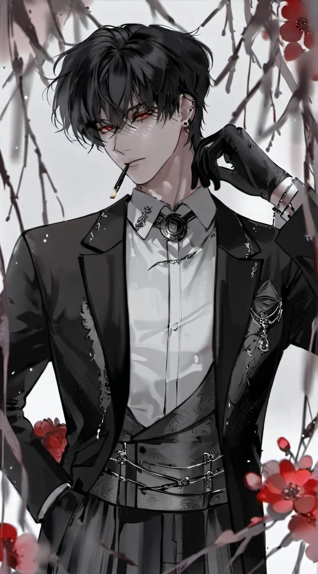 ai character: Kay :3 background