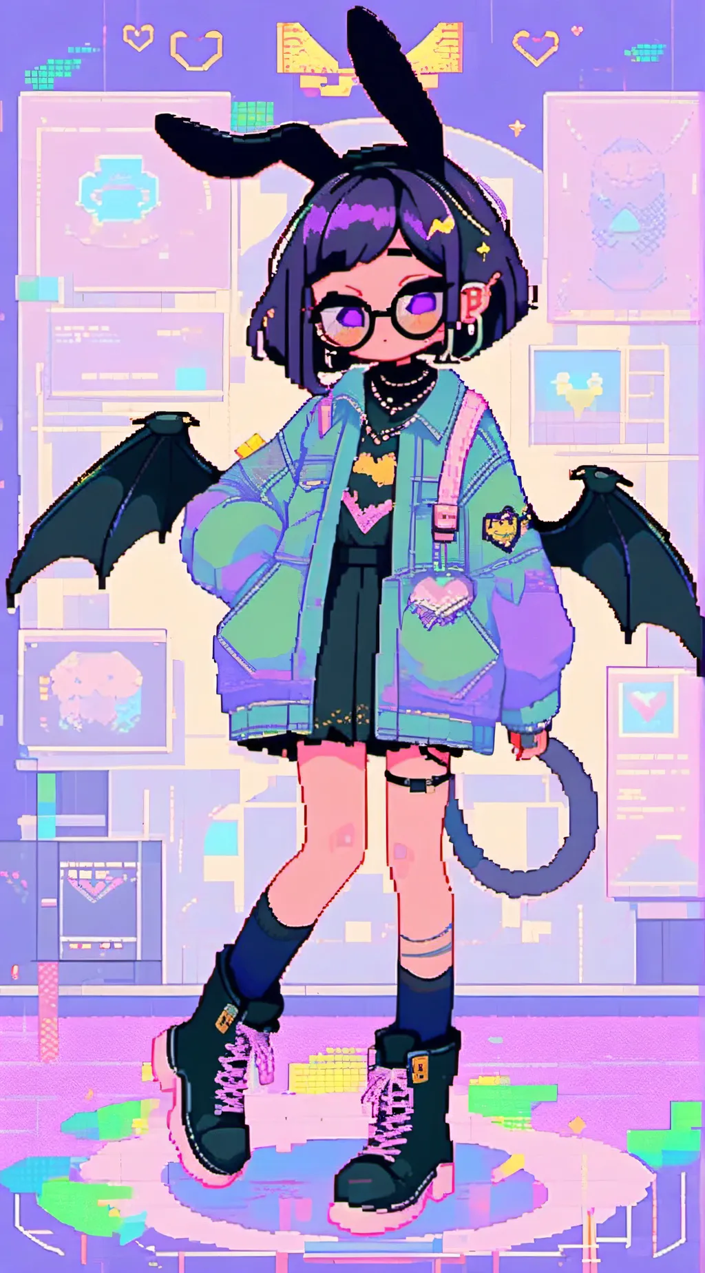 ai character: Veronica background