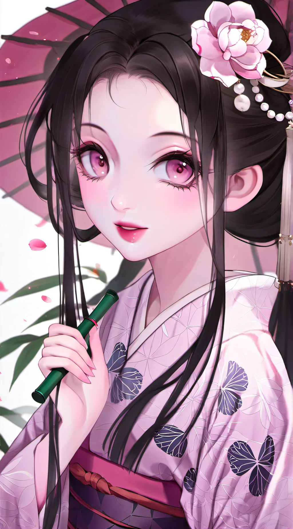 ai character: Demon Slayer background