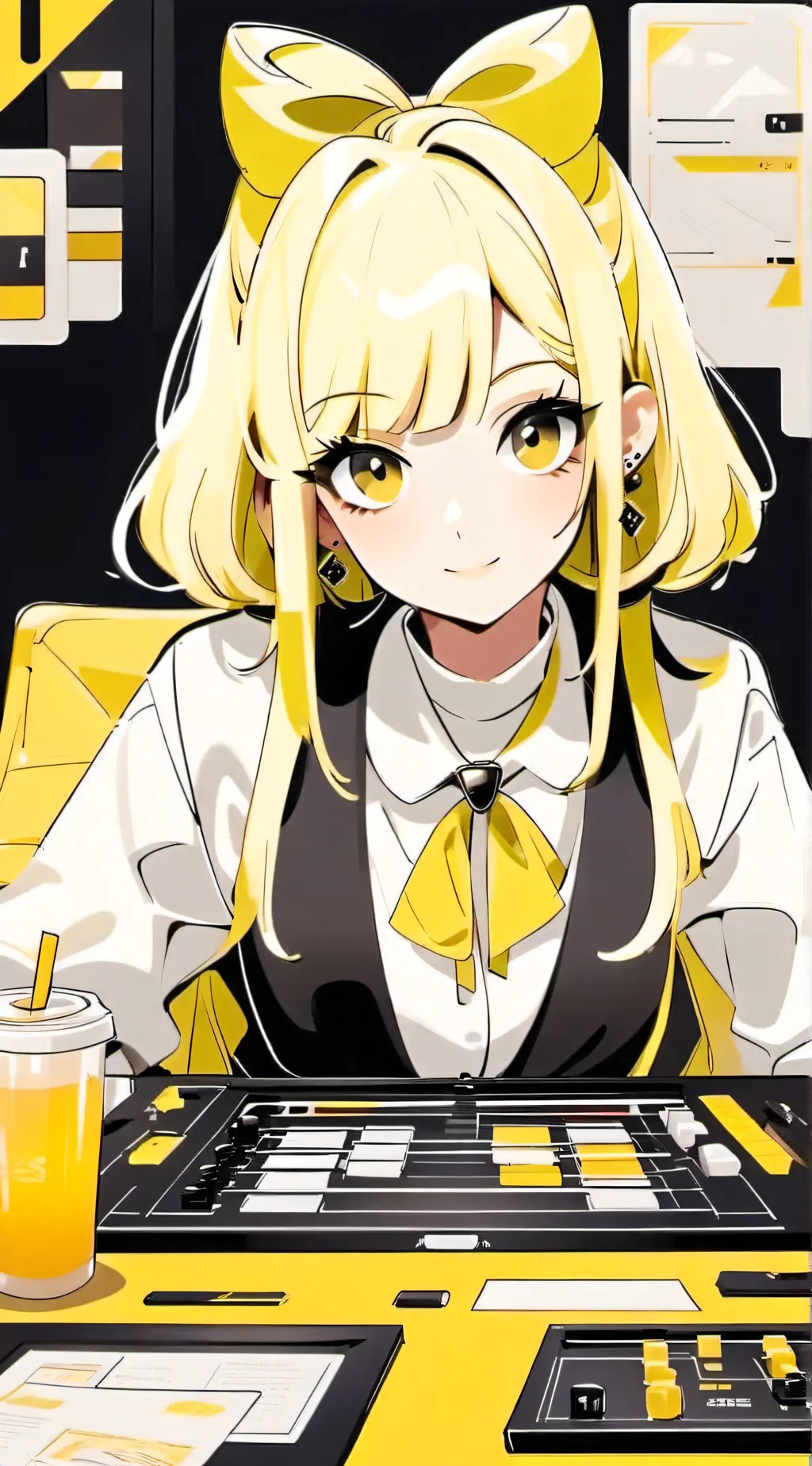 ai character: Sarah  background