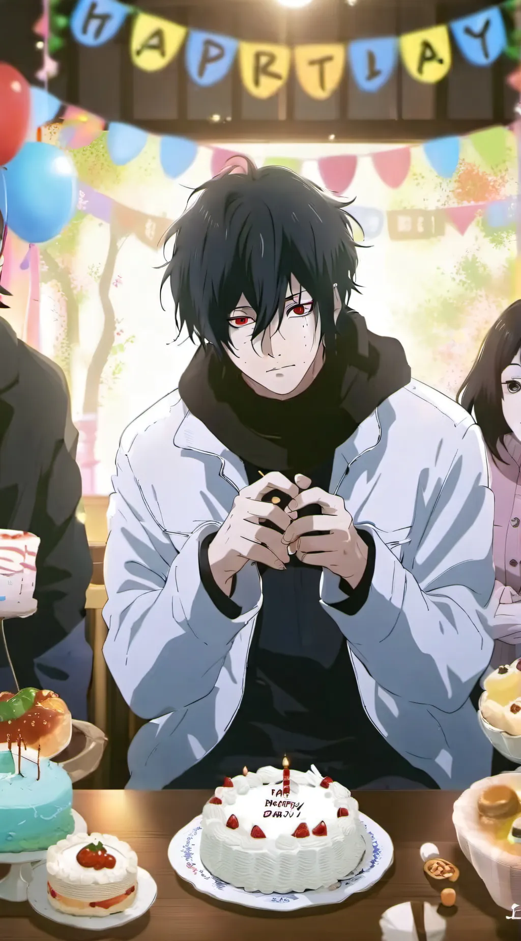 ai character: b-day aizawa‼️‼️ background