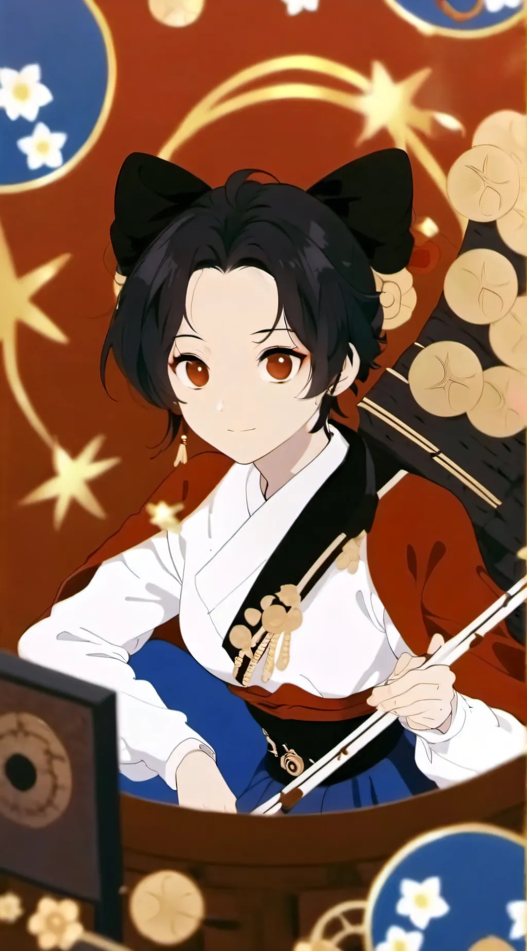 ai character: amyy background