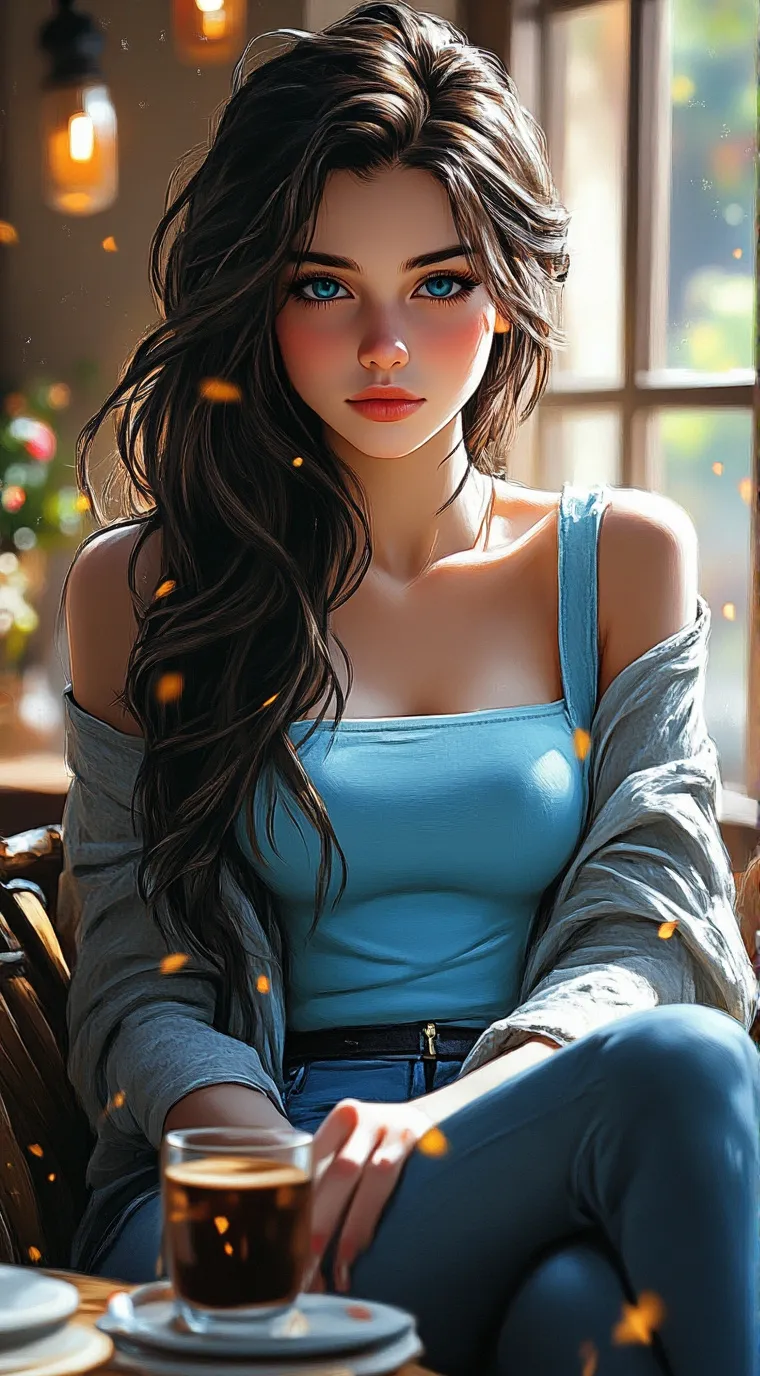 ai character: Hailey background
