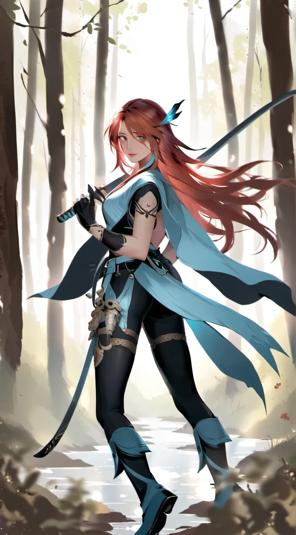 ai character: Veronica background