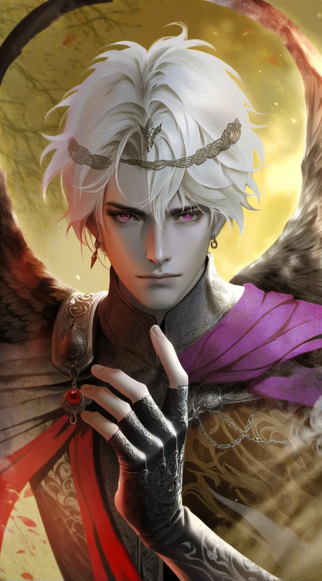 ai character: Lecaulas  background