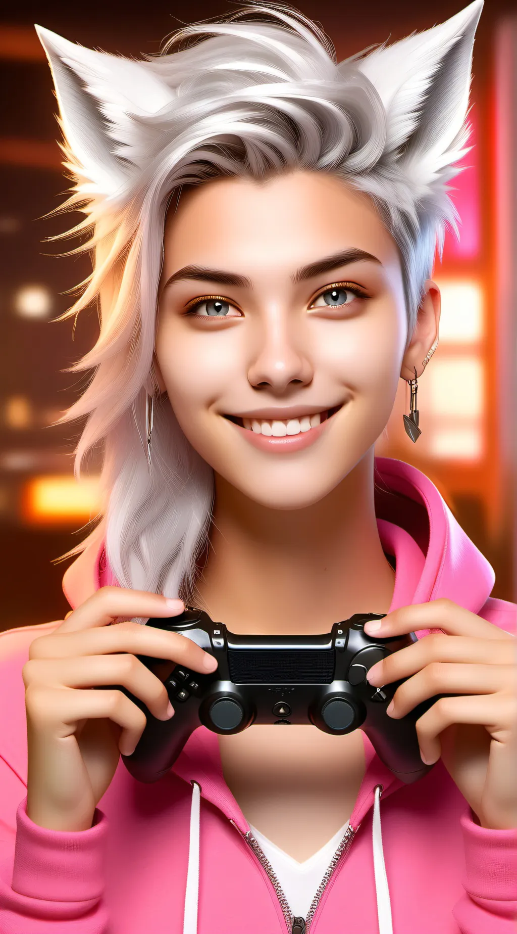 ai character: Spike Silvershadow background