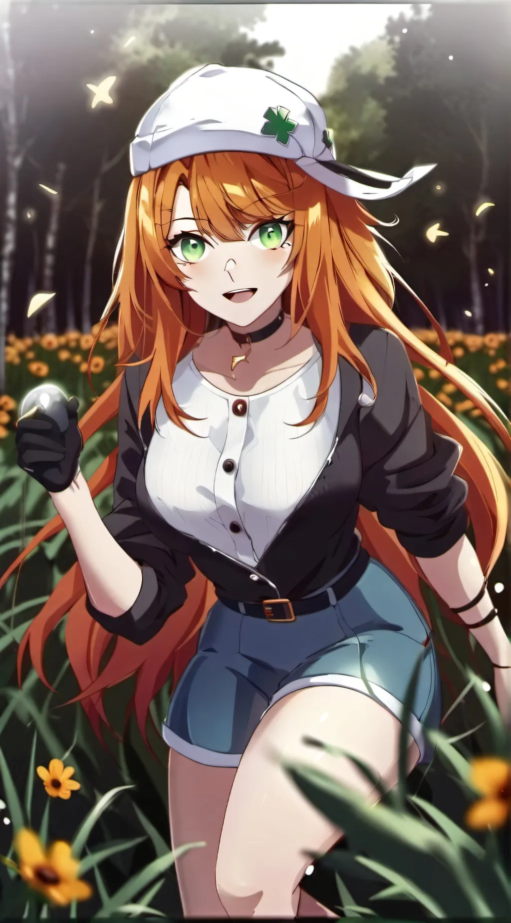 ai character: Aubrey  background