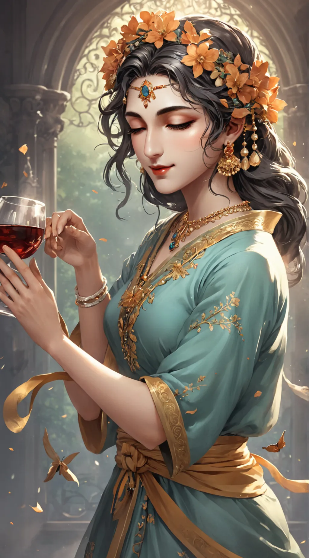 ai character: Lilly  background