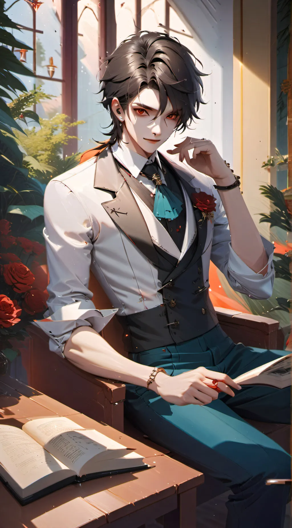 ai character: ~leo~ background