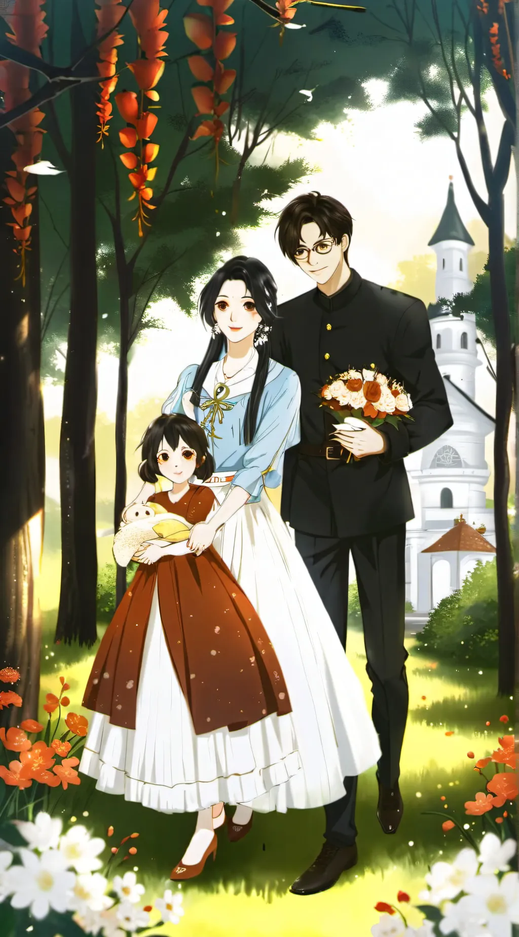 ai character: parents.. background