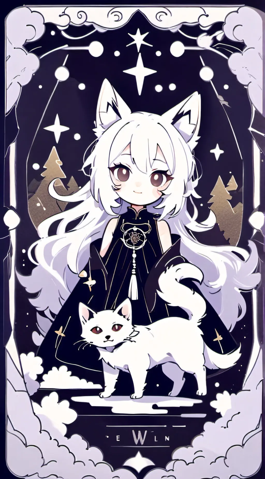 ai character: Snow’kit background