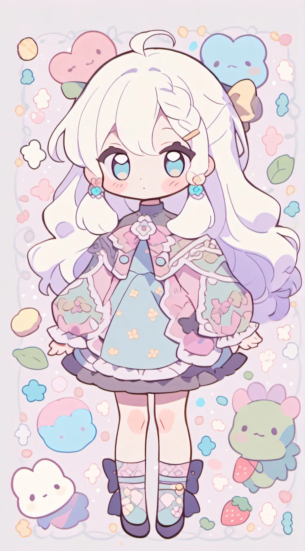ai character: Students react:3 background