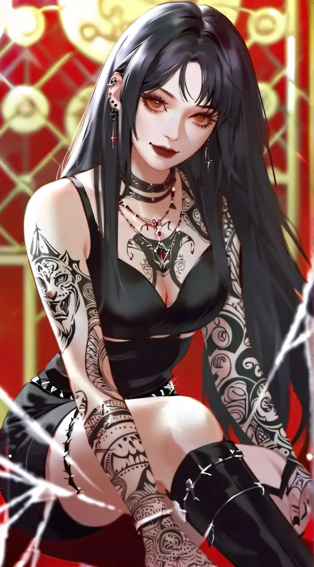 ai character: mha background