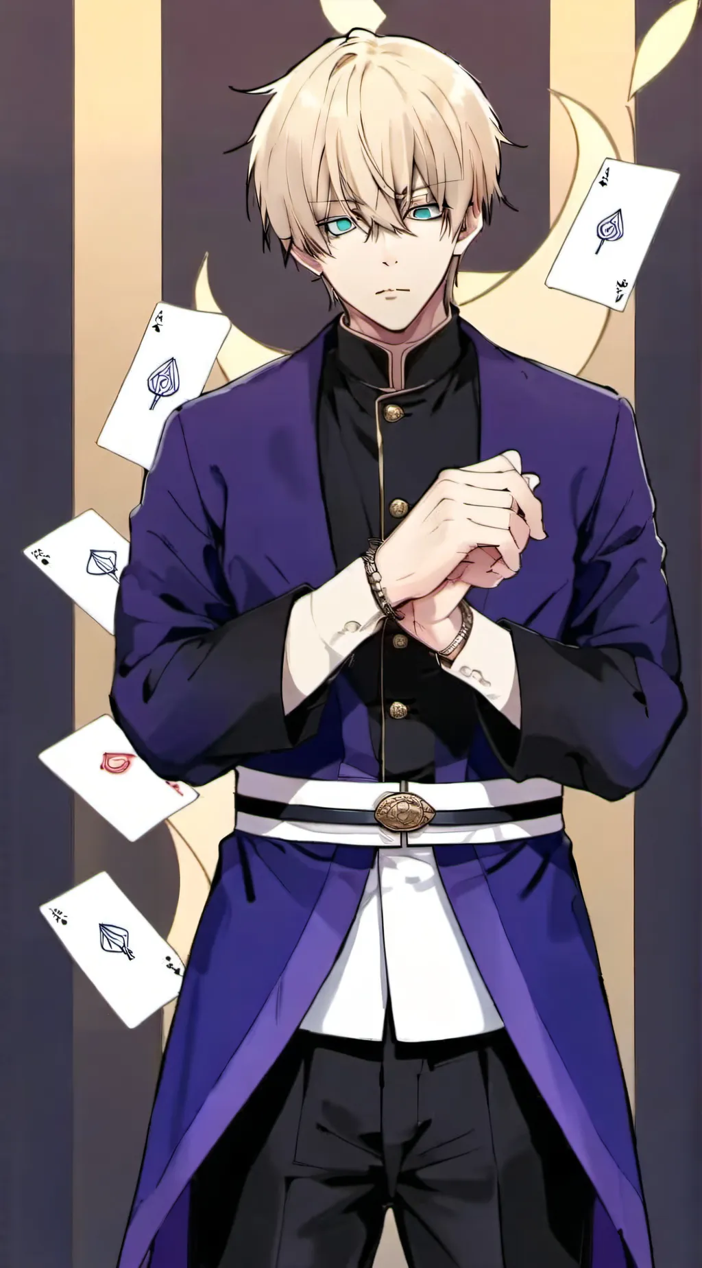 ai character: inumaki JJK  background