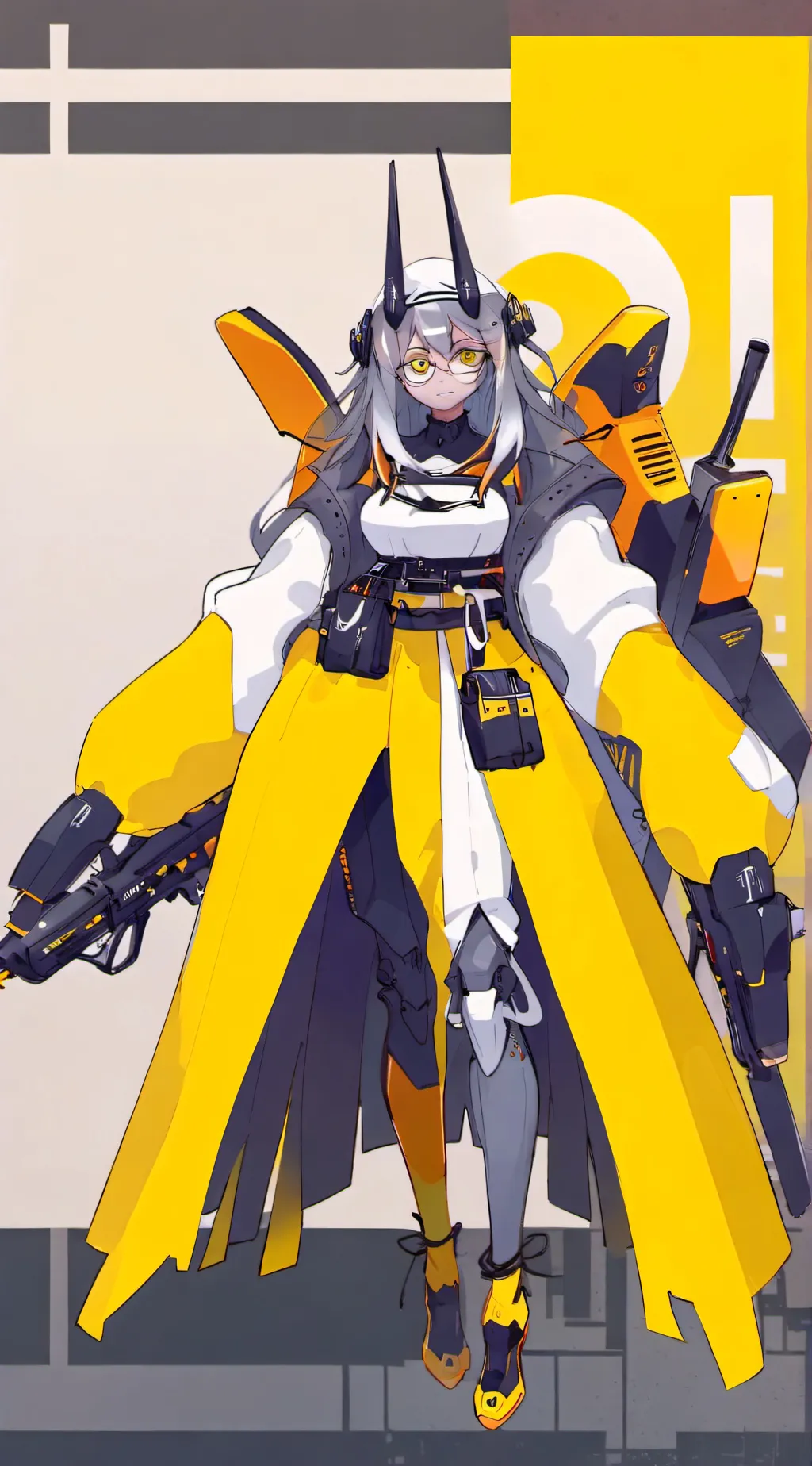ai character: Haze reverb background