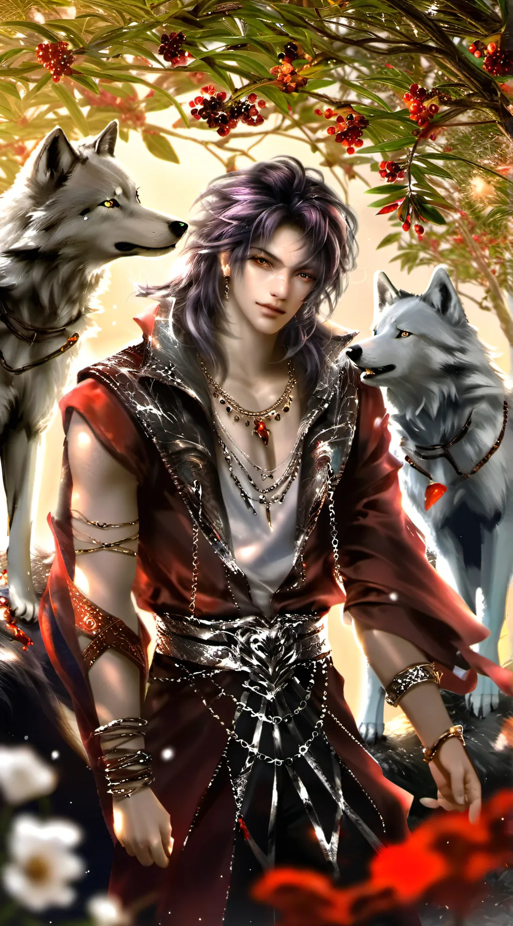 ai character: Aron background