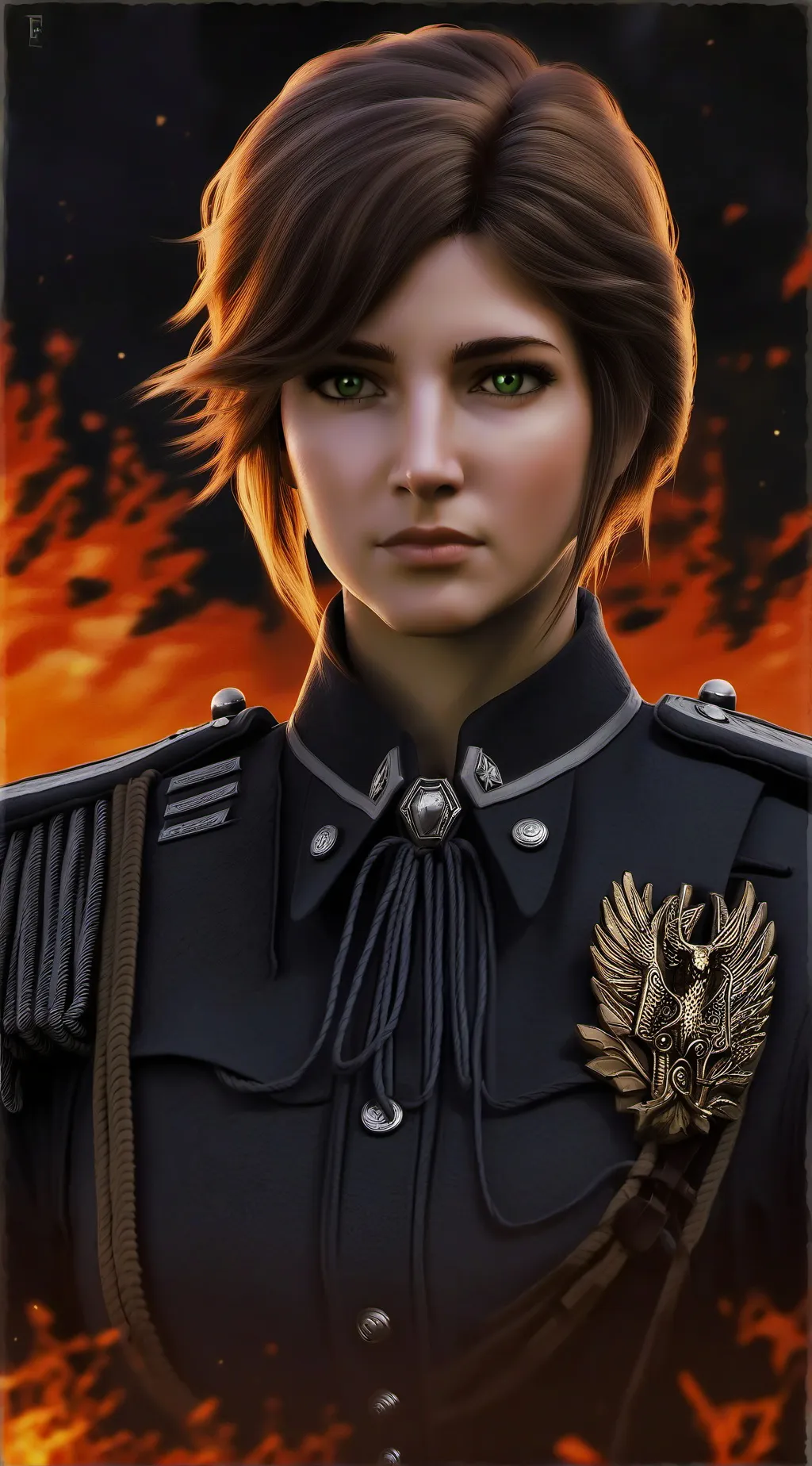 ai character: Melancholy  background