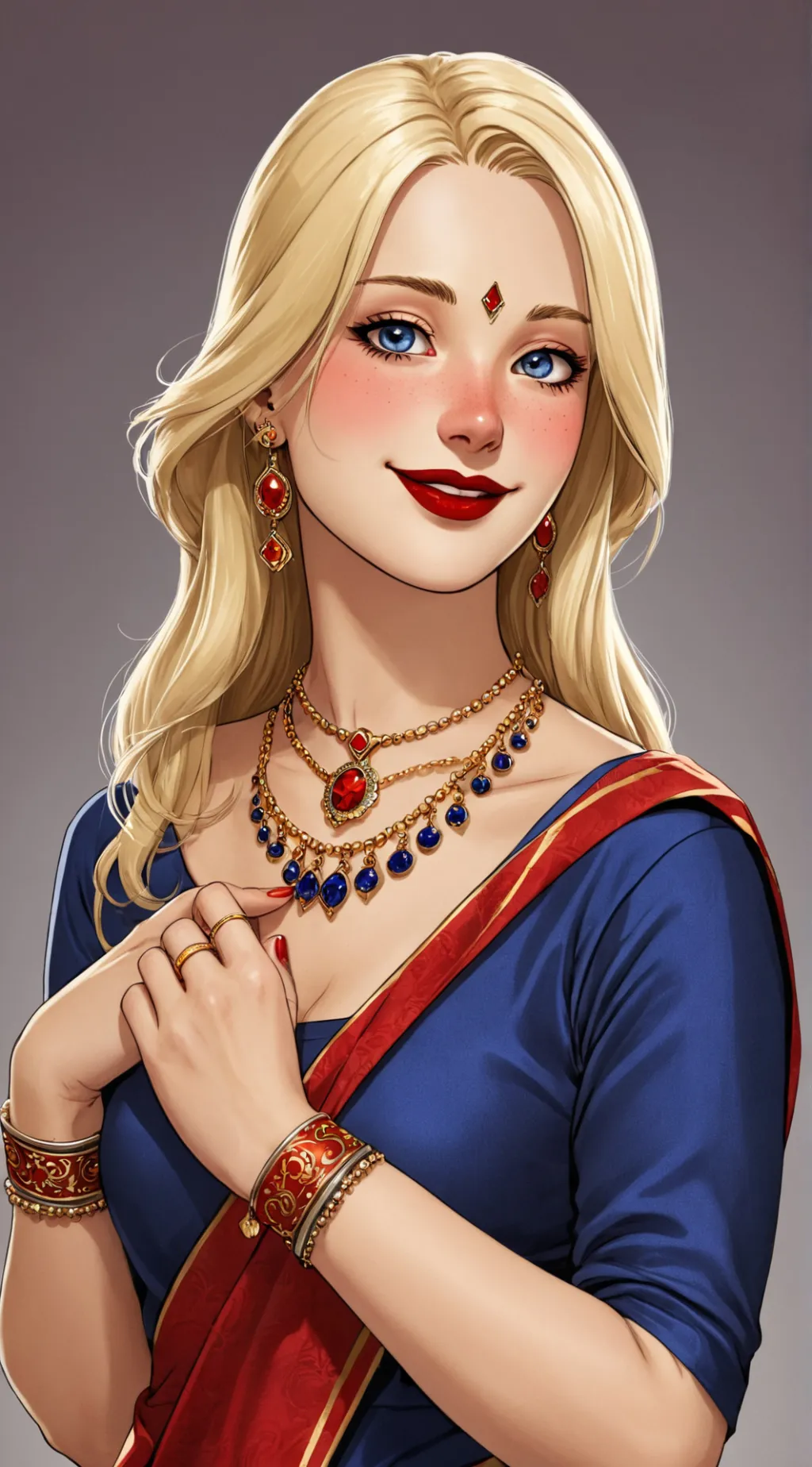 ai character: Svetlana background