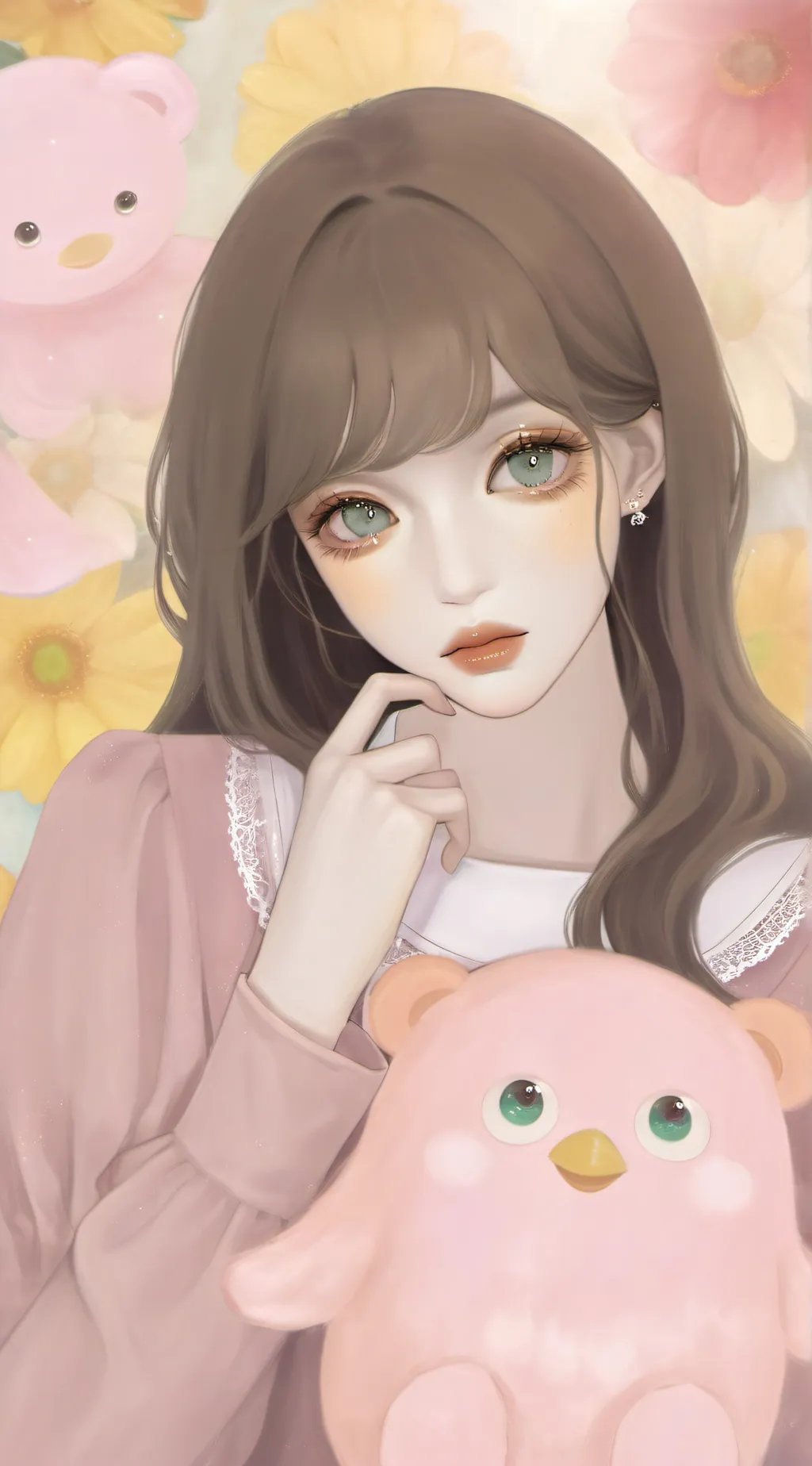 ai character: The infection background