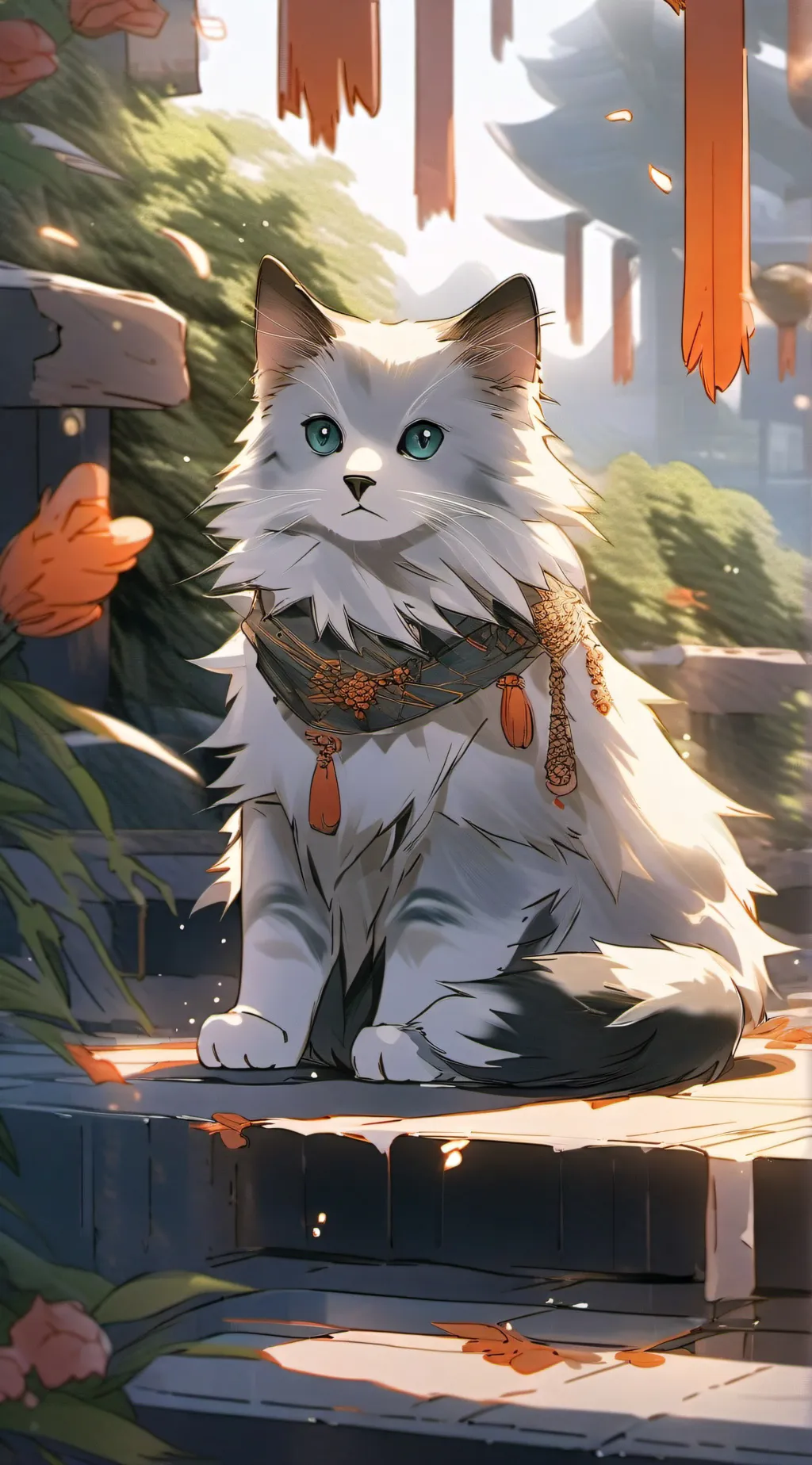 ai character: Warrior cats kit background