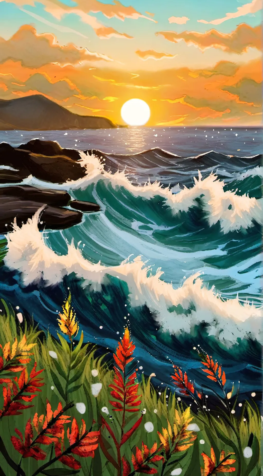 ai character: NICE WATER background
