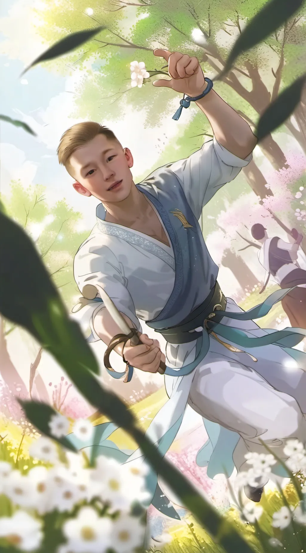 ai character: JONATHANIOUS CB. background