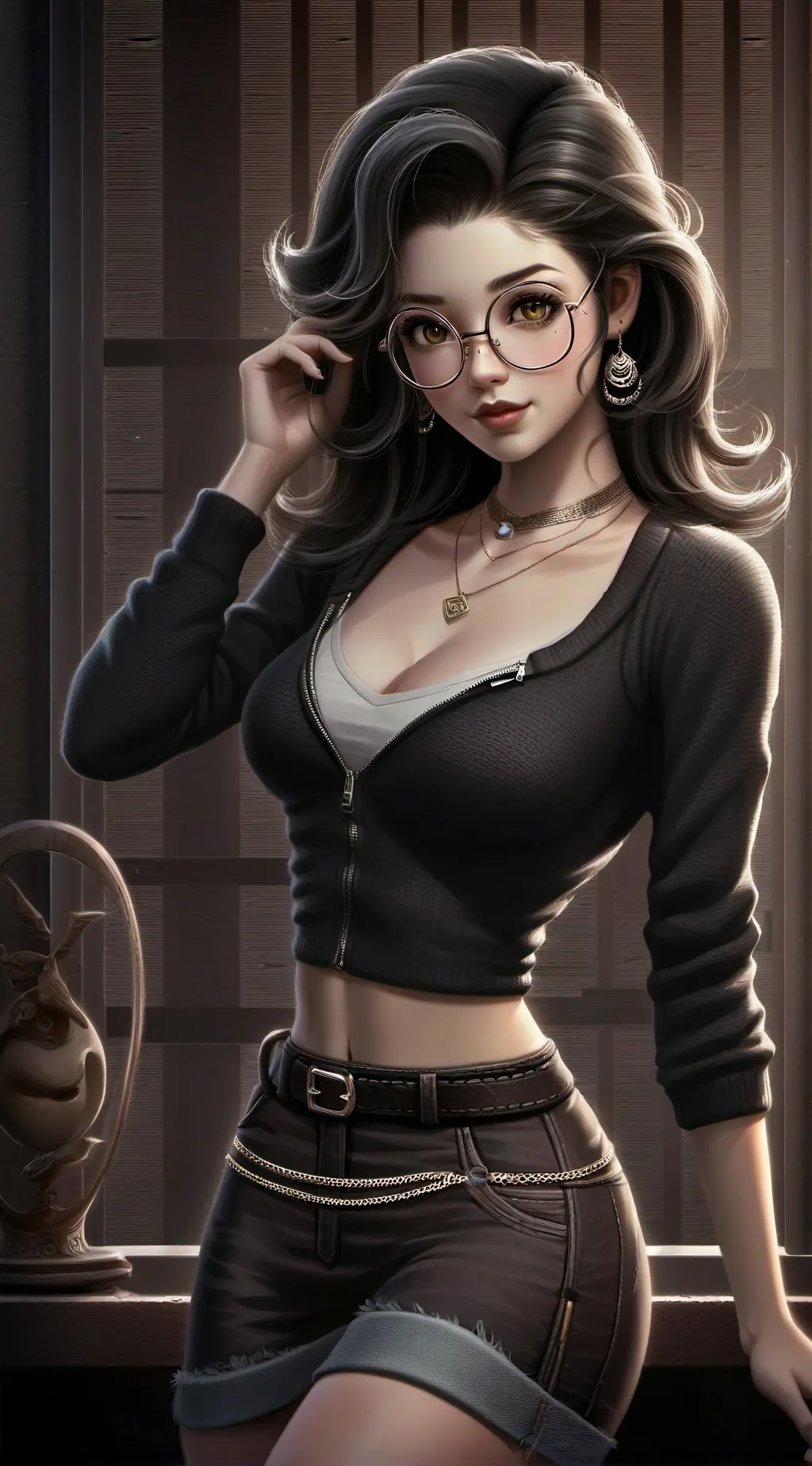 ai character: Lila background