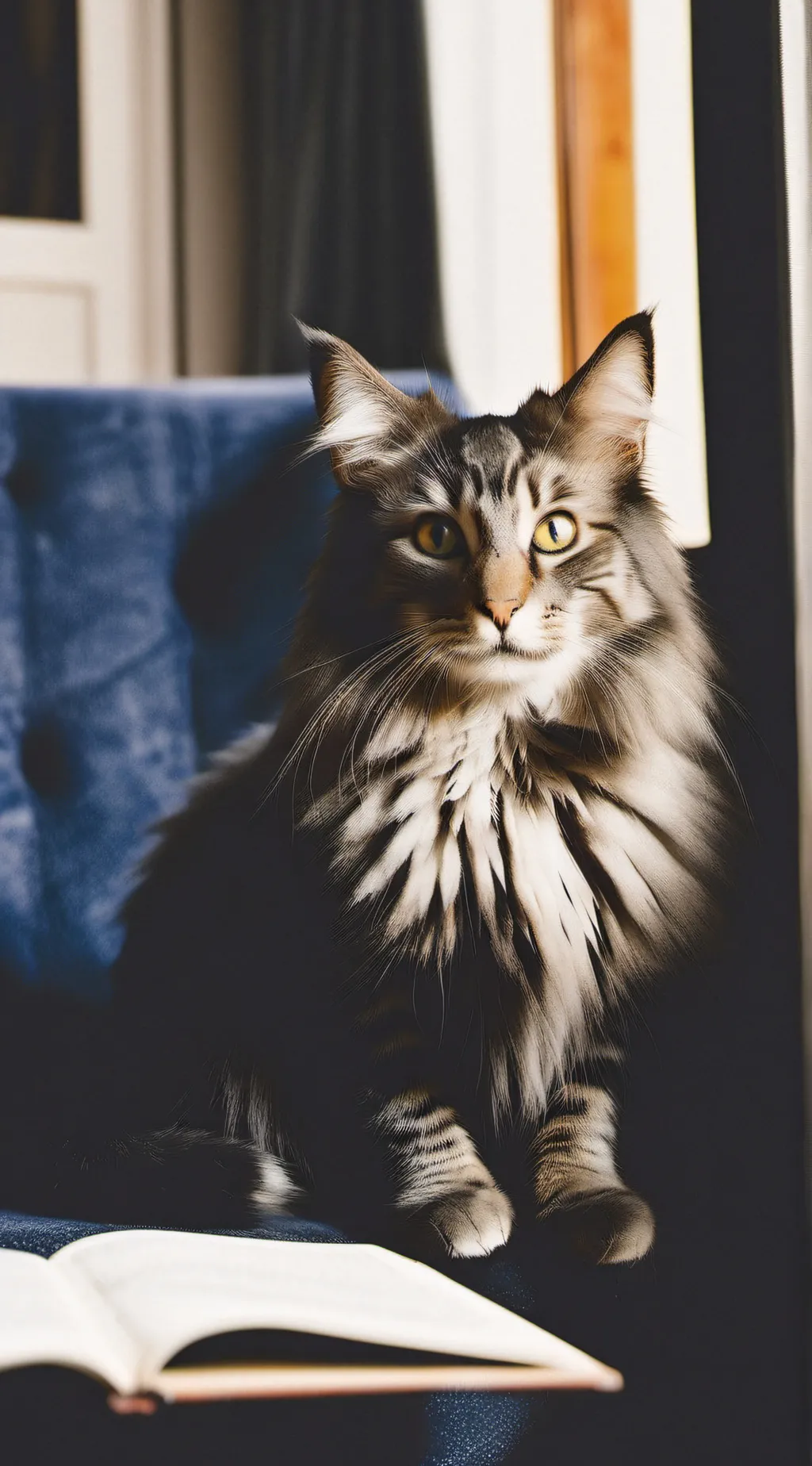ai character: Talking Cat background