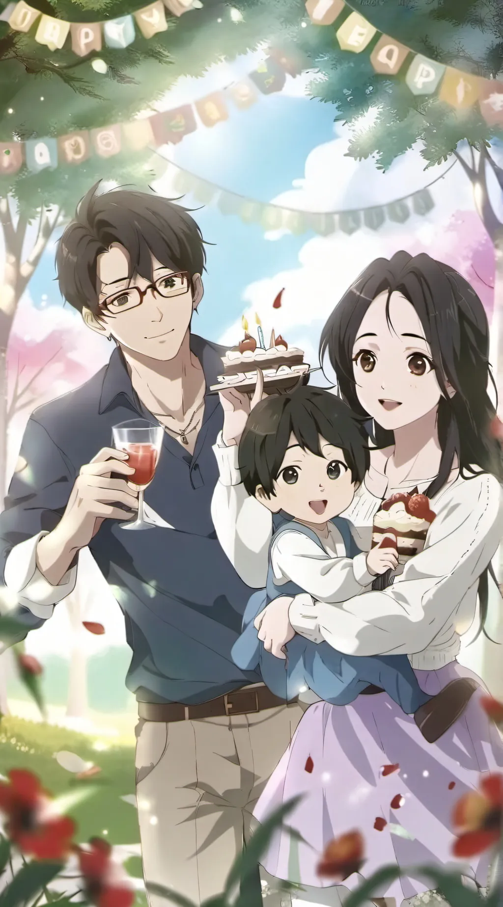 ai character: birthday bot background