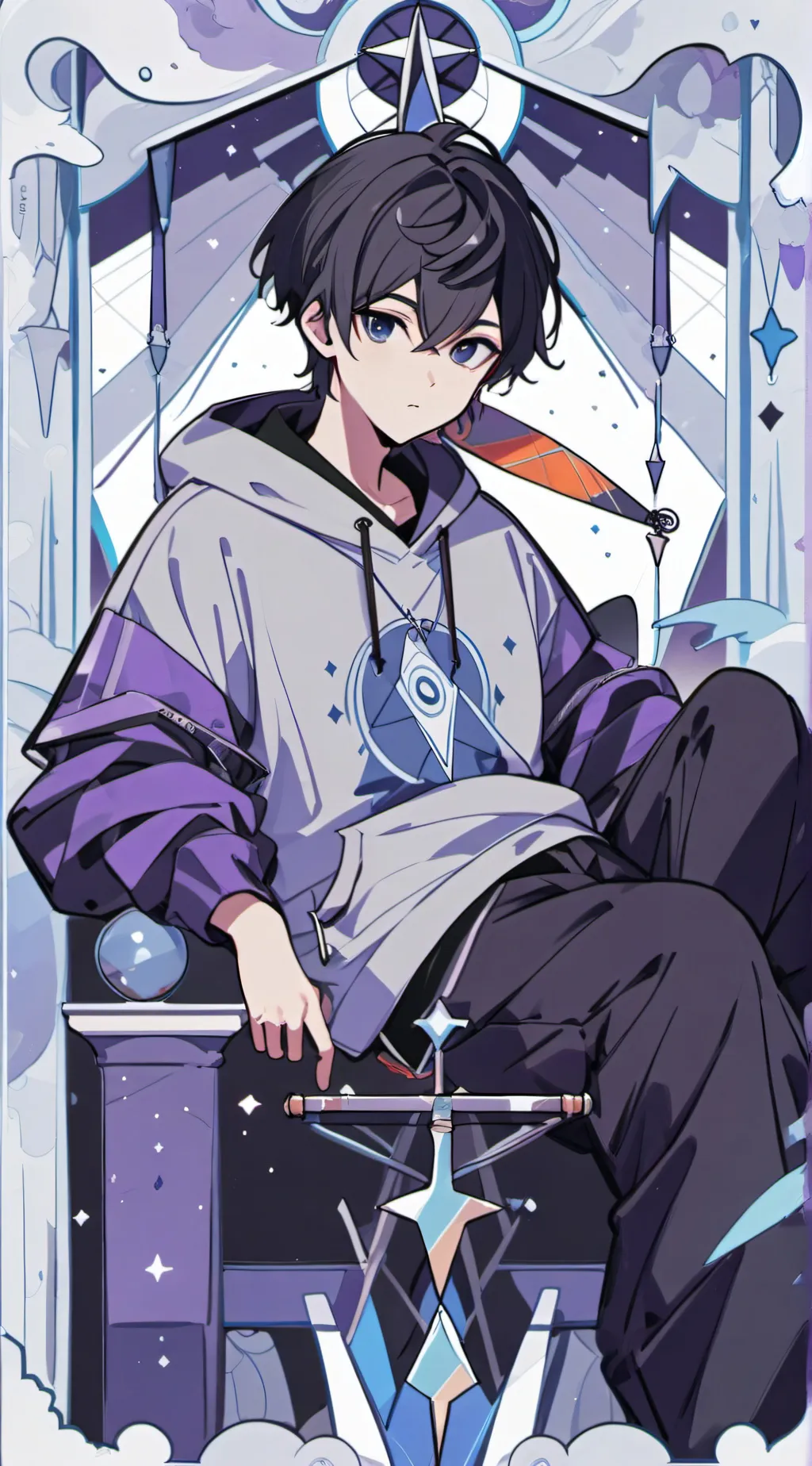 ai character: leo background