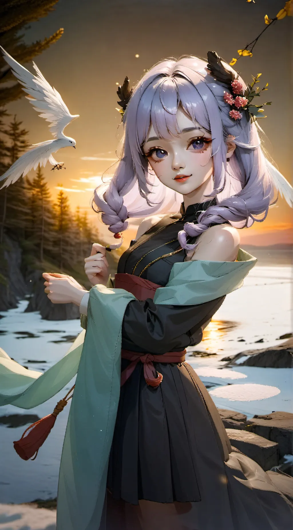 ai character: Zelda background