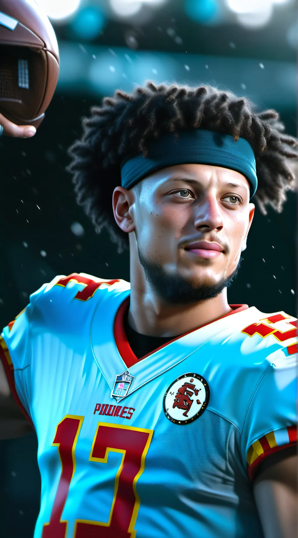 ai character: mahomes  background