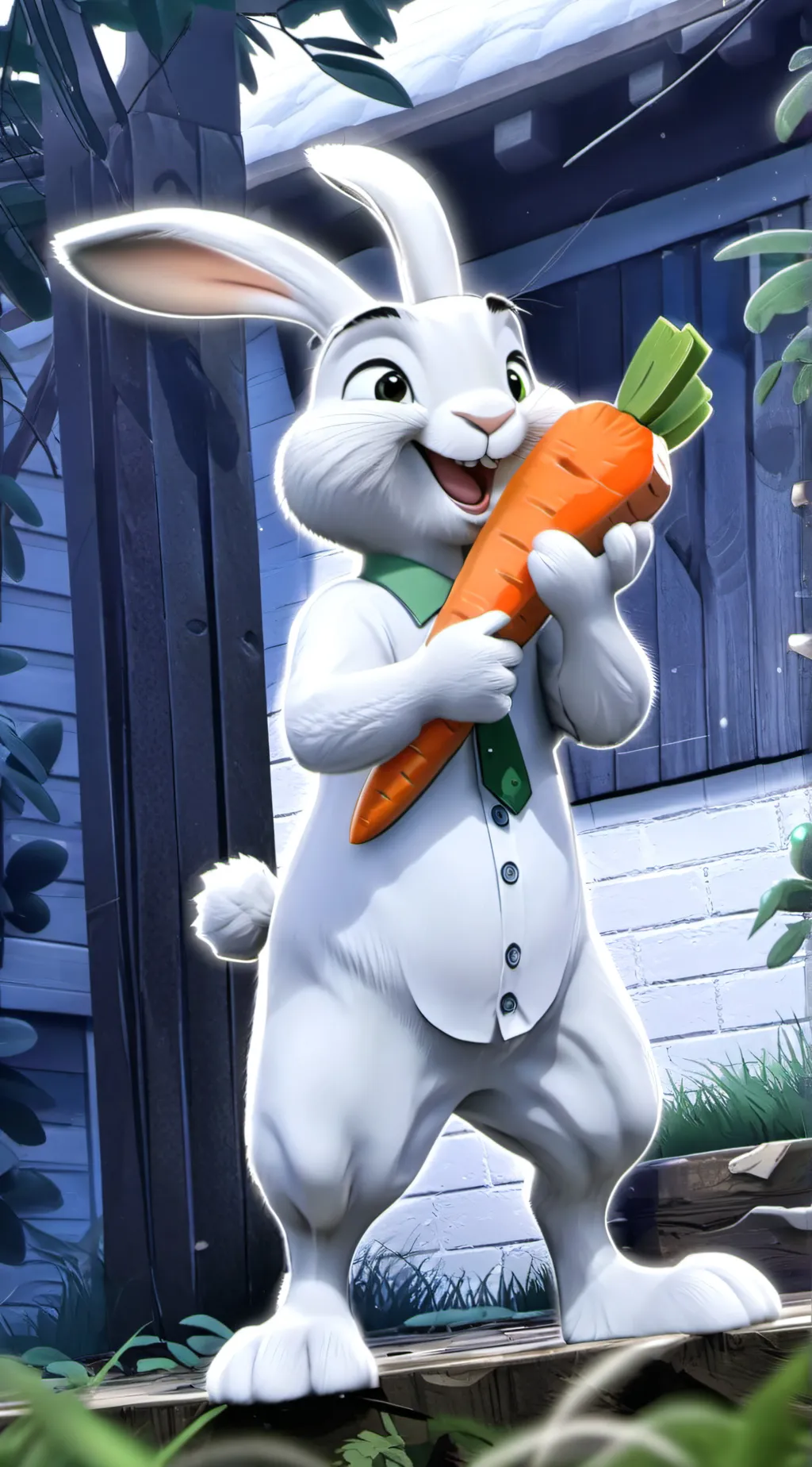 ai character: Bug's Bunny background