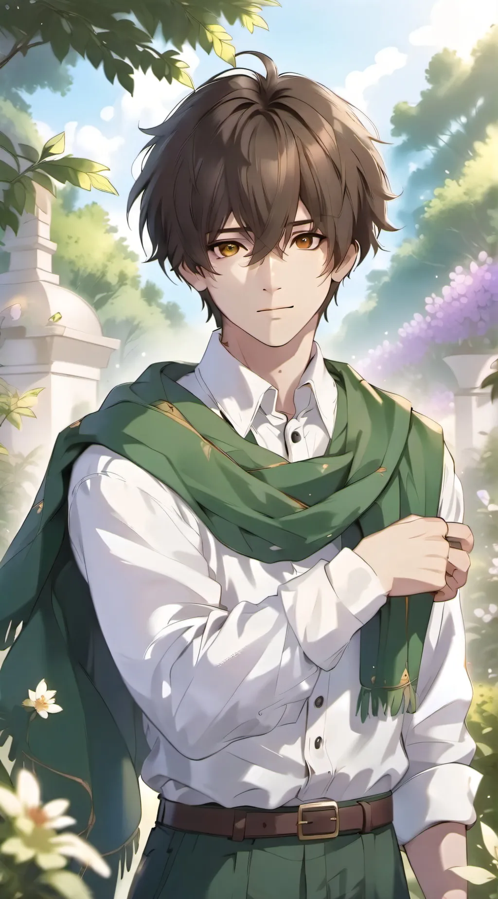 ai character: Marley  background