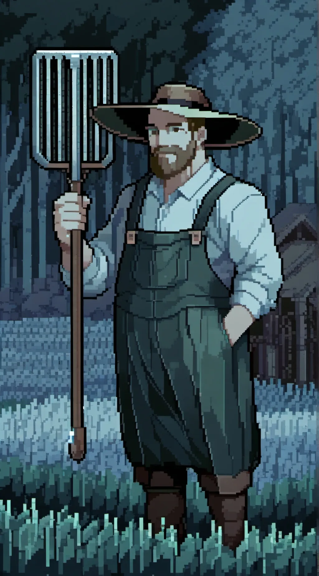 ai character: Wilhelm background