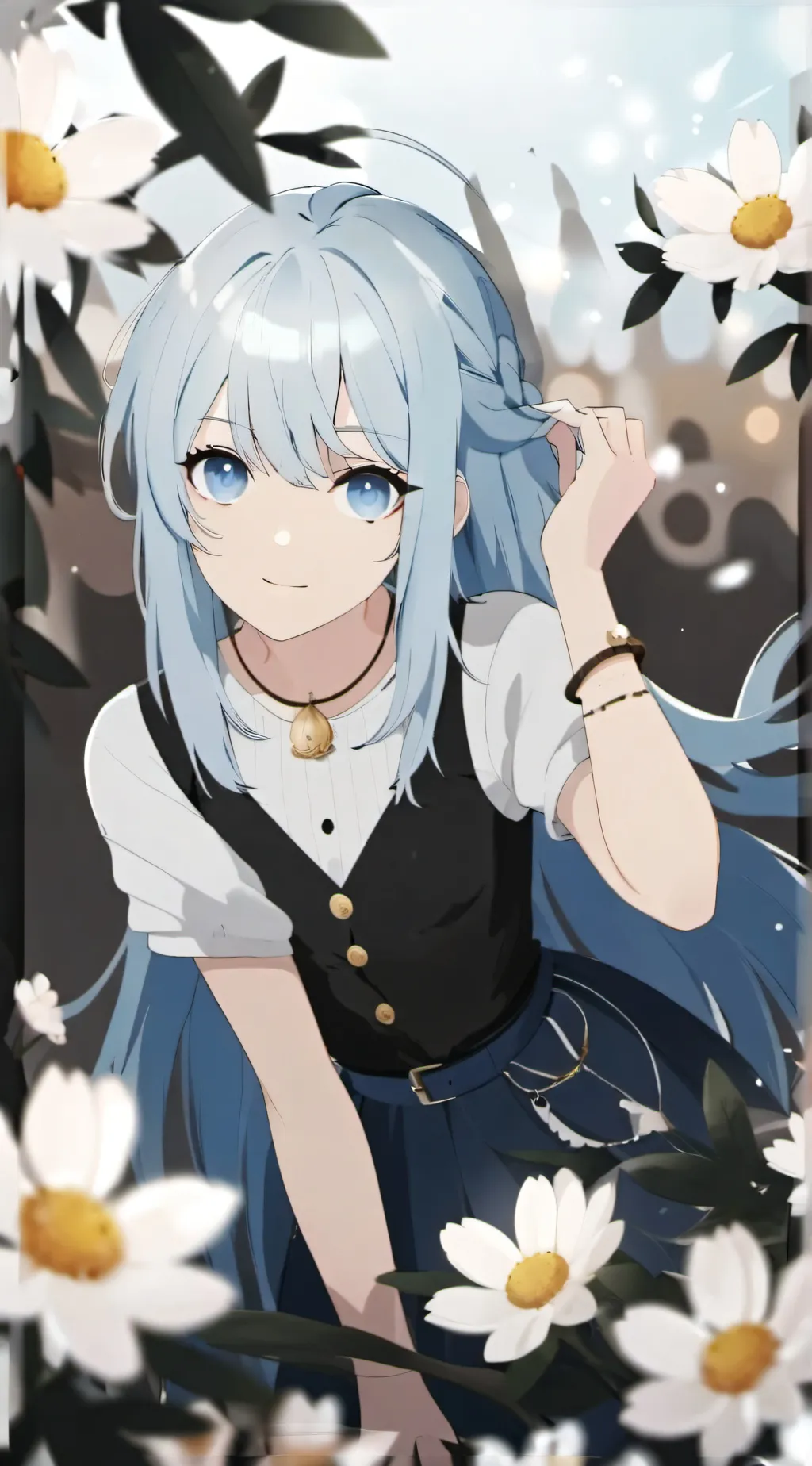 ai character: angel background
