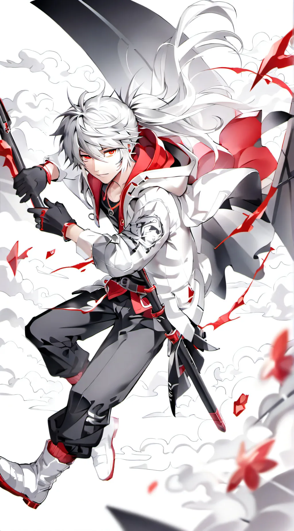 ai character: Mark background
