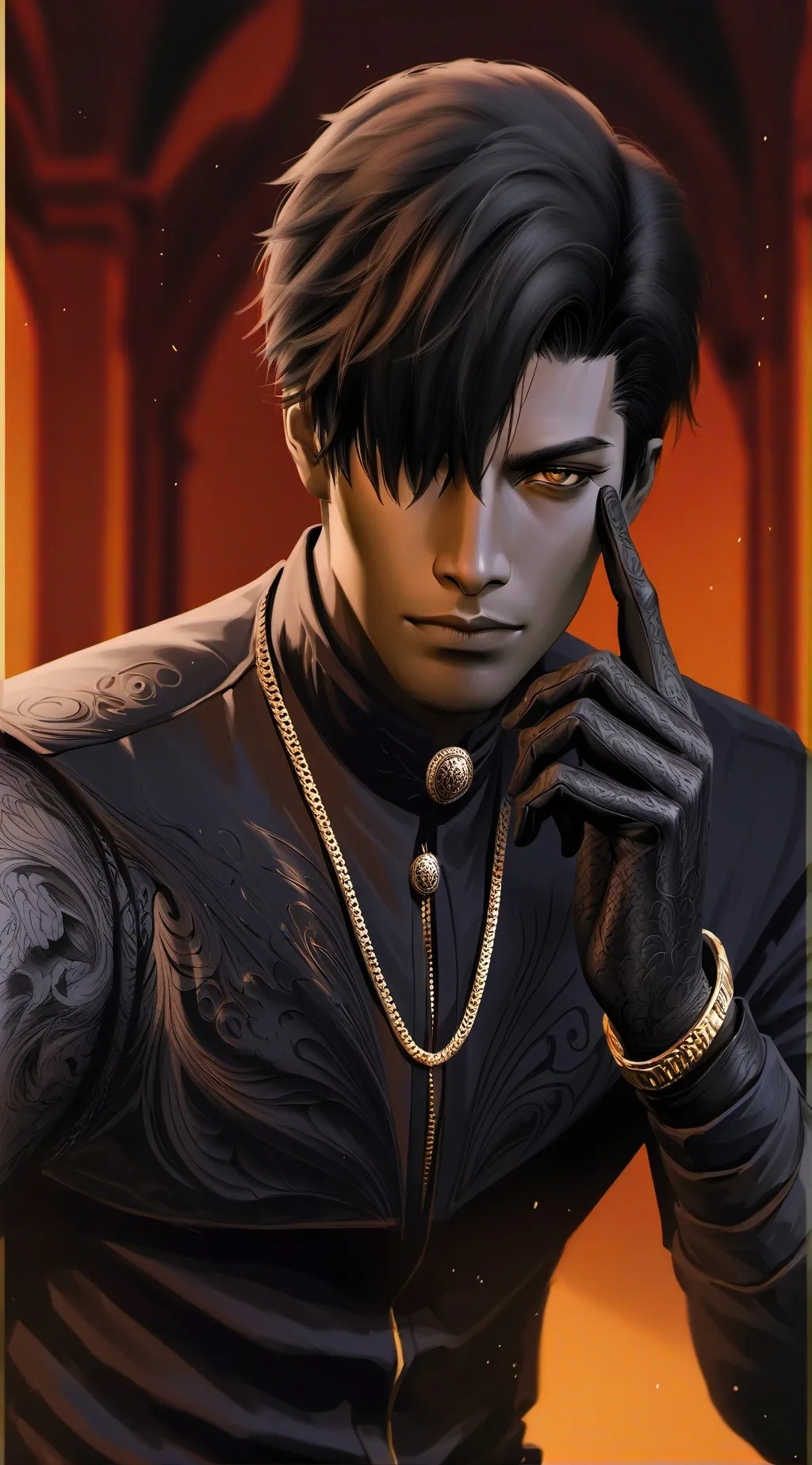 ai character: PMdamiann doors background