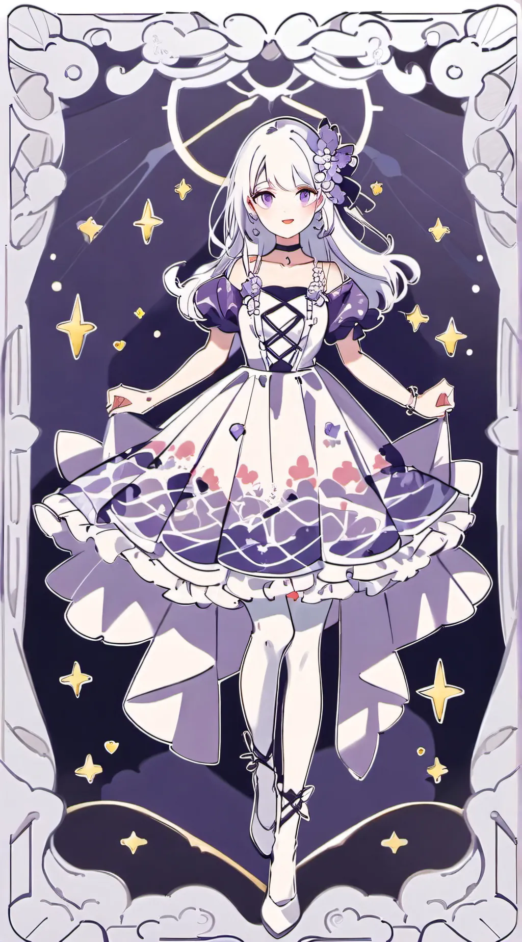 ai character: Romantic Killer background
