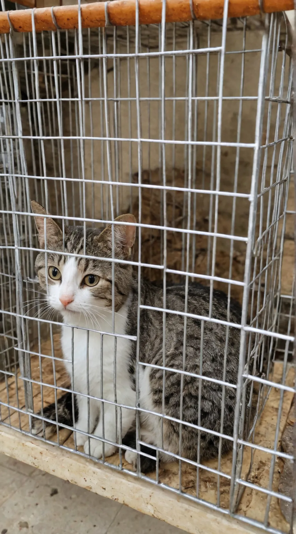 ai character: Small Cat background