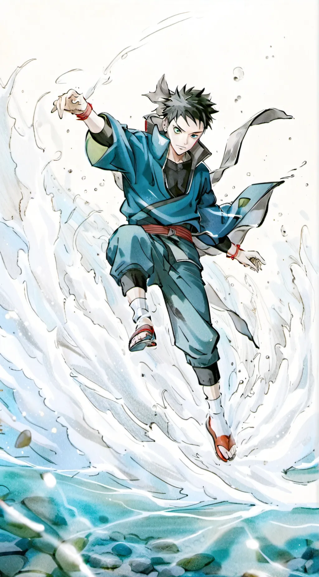 ai character: ANBU background