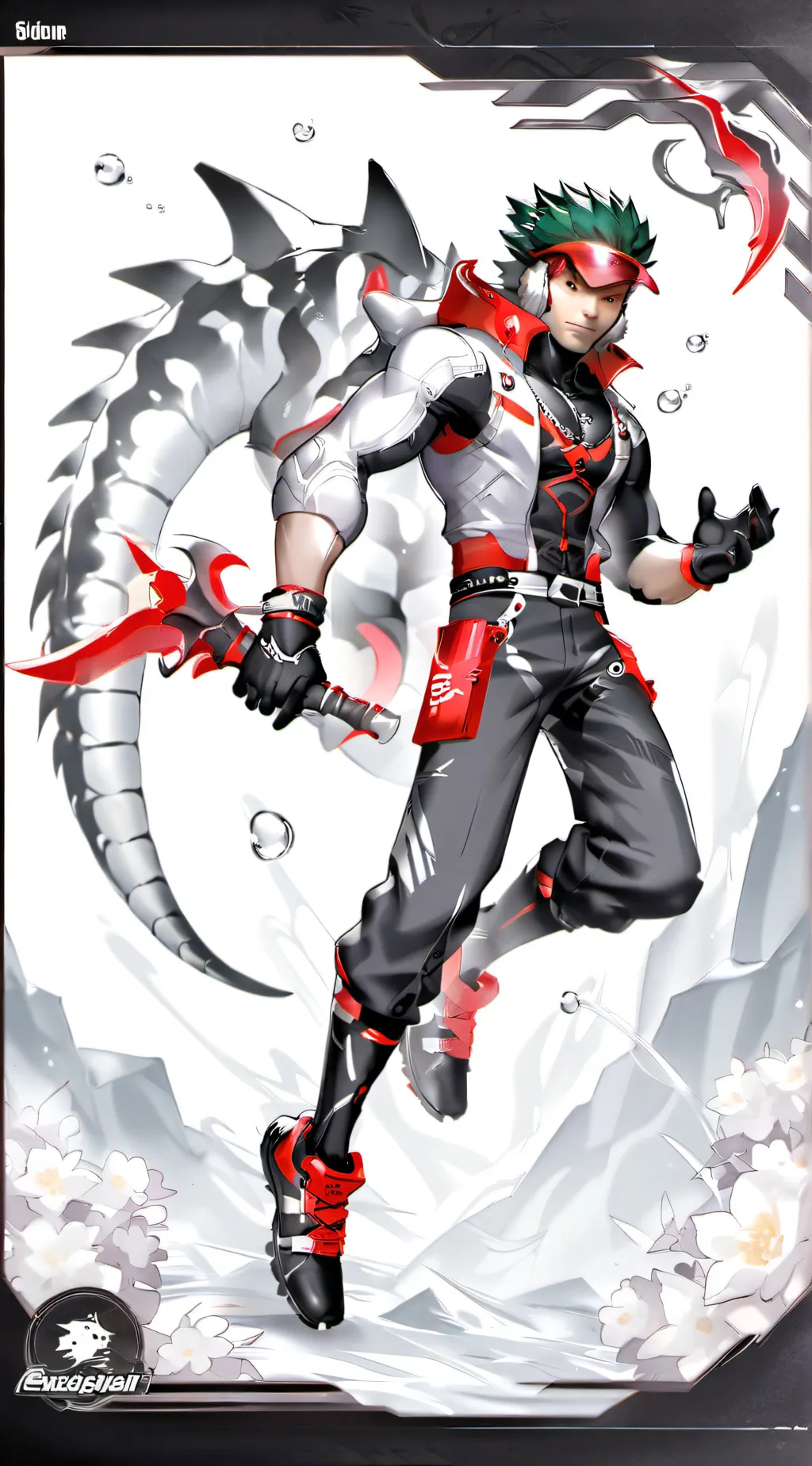 ai character: dino-rang background