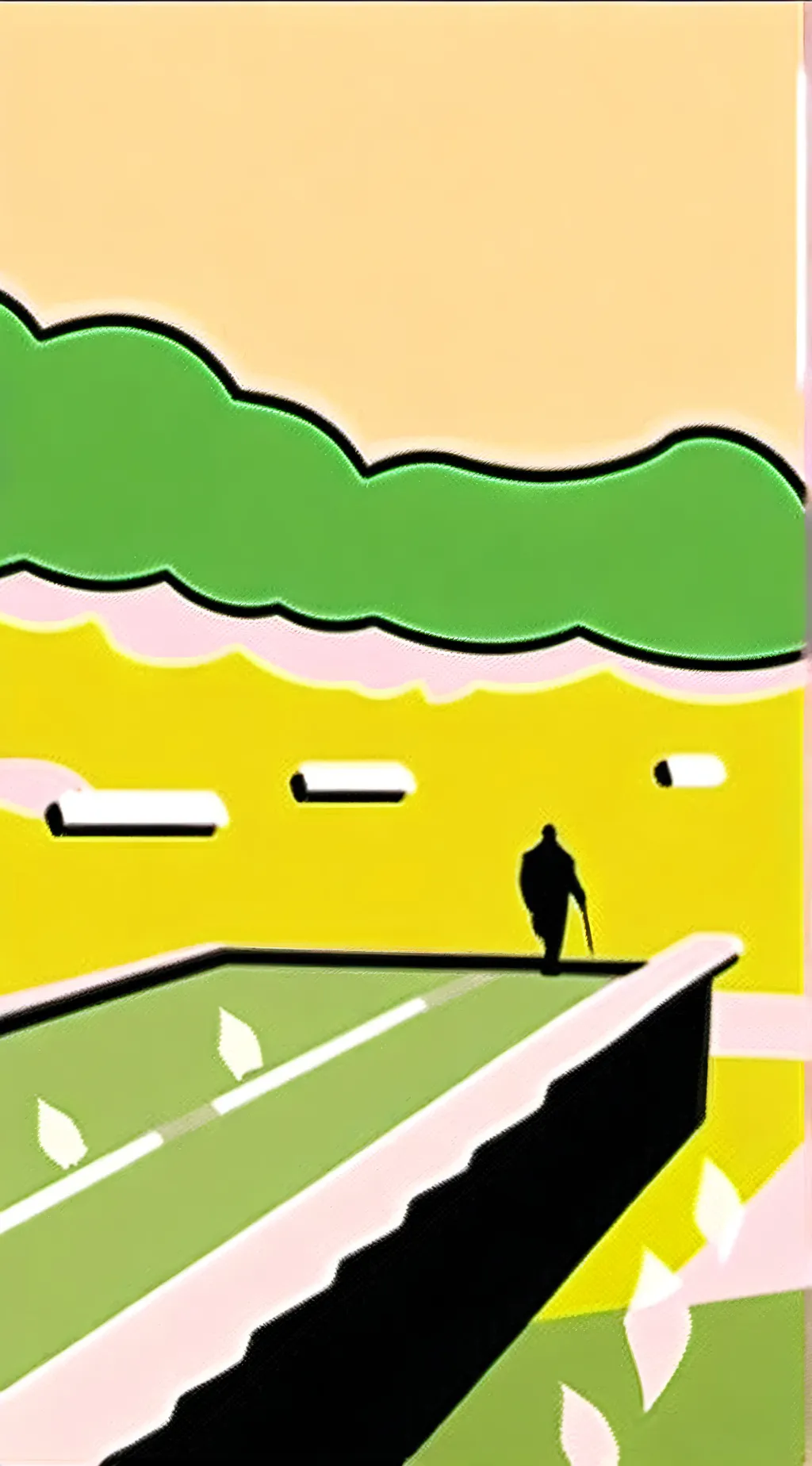 ai character: Dandy world background