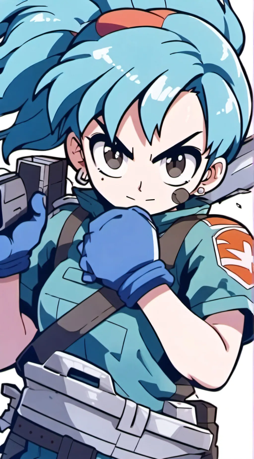 ai character: bulma background