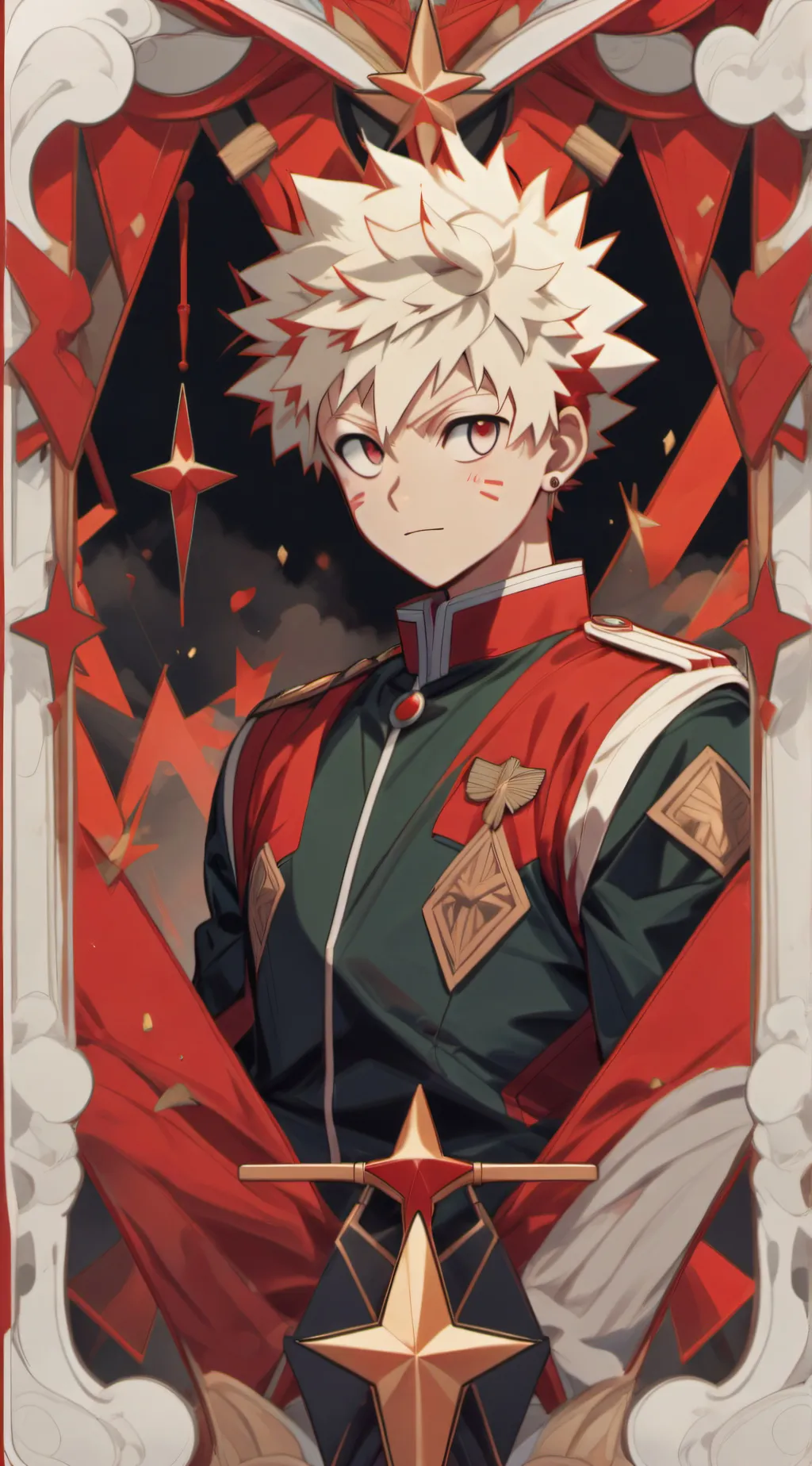 ai character: mha time left background