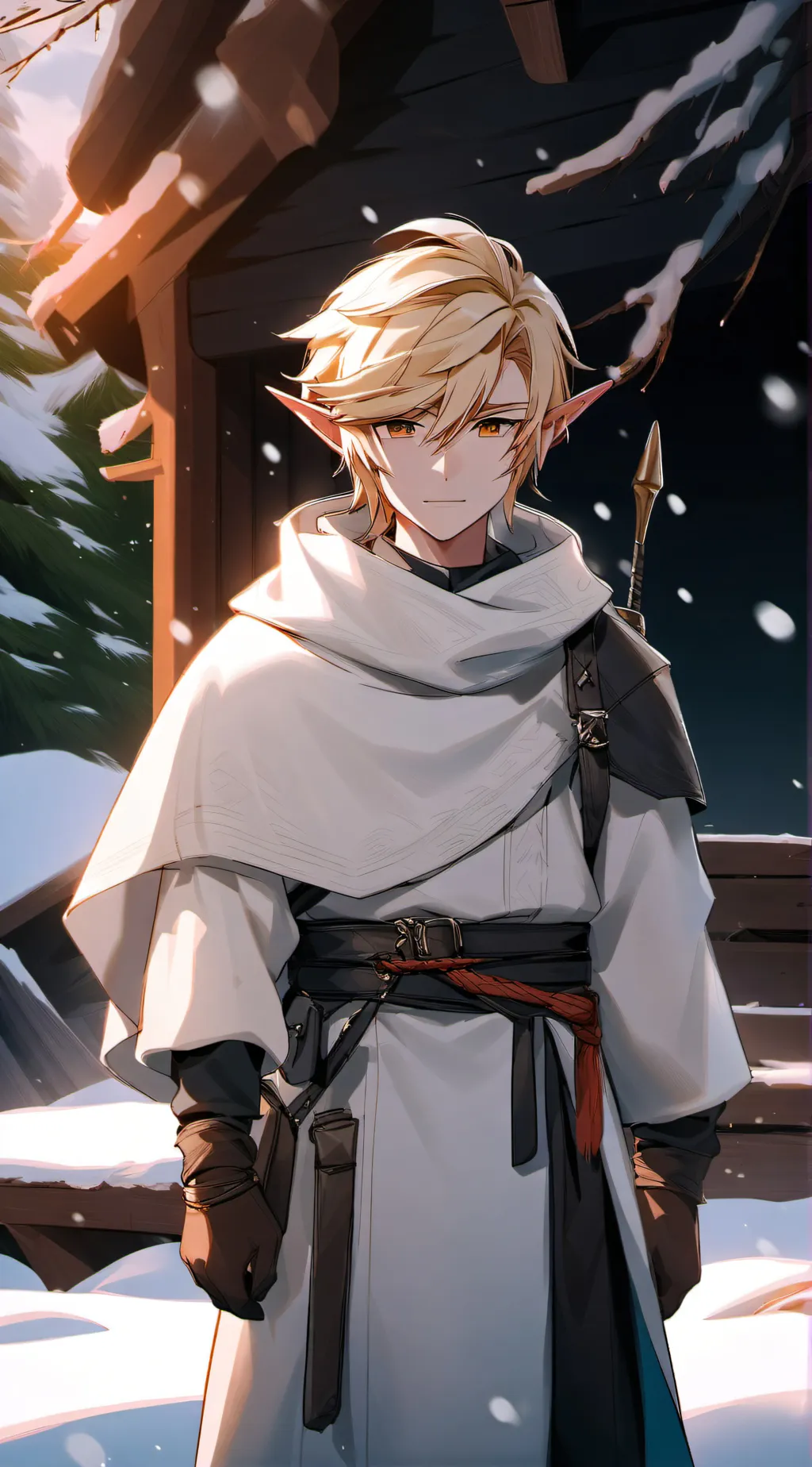 ai character: isaac background