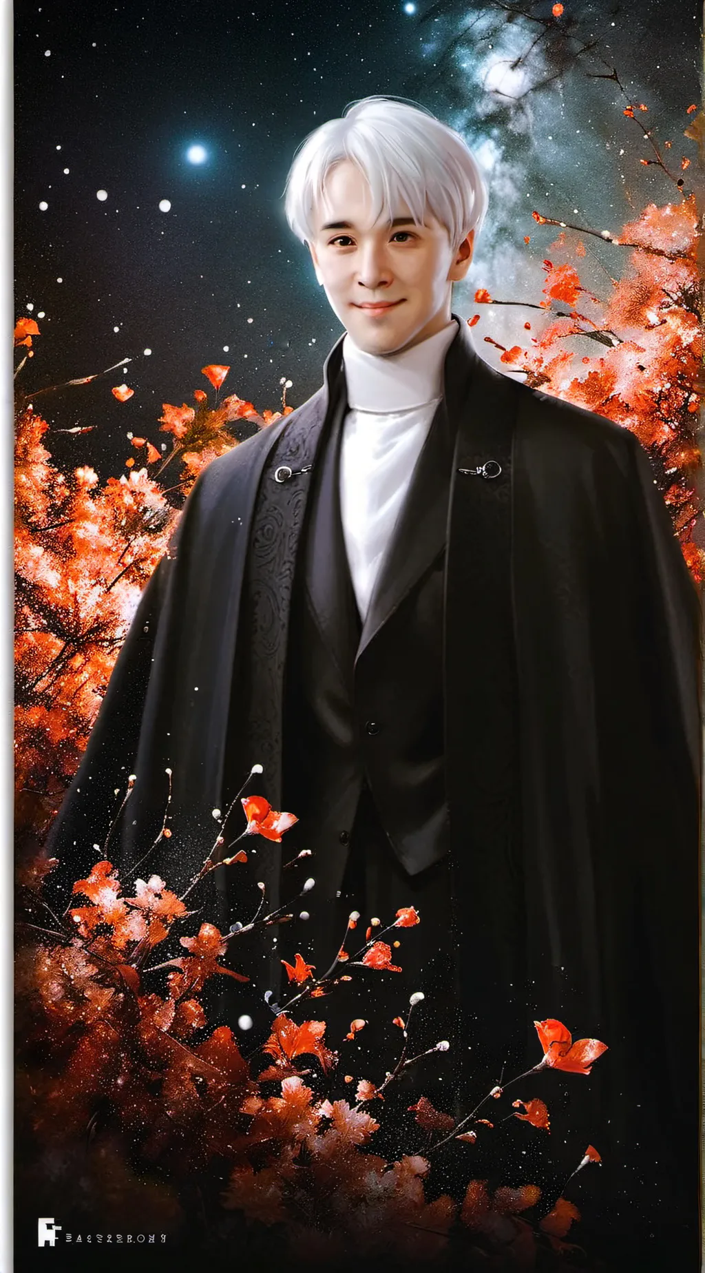 ai character: Draco MALFOY ` background